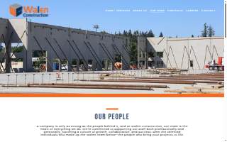 Walen Construction website