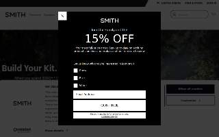 Smith Eye Care website