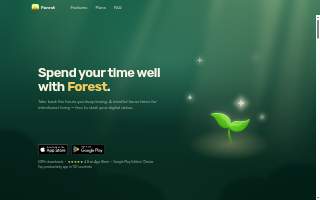 Forest Day Spa website