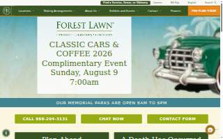 Forest Green Lawn Services website