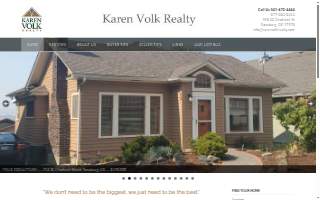 Karen Volk Realty website