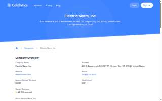Electric Norm, Inc website