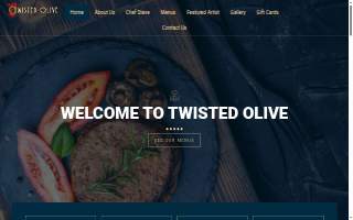 Twisted Olive website
