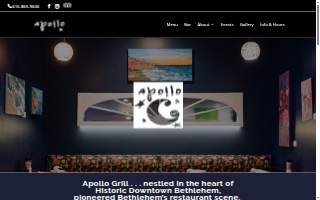 Apollo Grill website