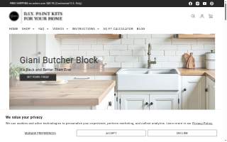 Giani's Hair Studio website