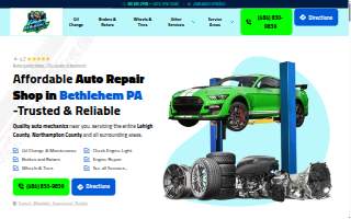 Prowheels Auto Repair & Mechanics - Bethlehem, PA website