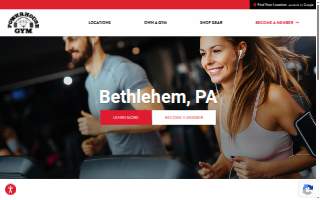 Powerhouse Gym of Bethlehem website