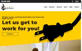 Jures Electrical website