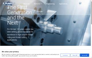 Landis Financial Advisors, Inc. website
