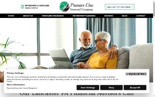 Premier One Financial Company website