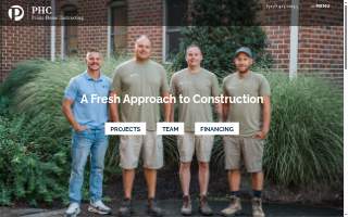 Prime Home Contracting website