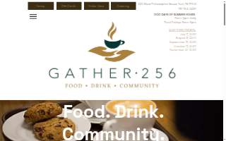Gather 256 website