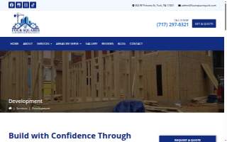 Four Squares Development & Construction website