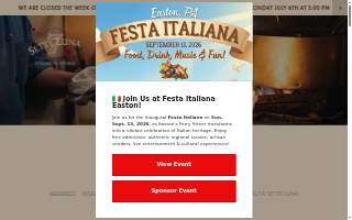 Sette Luna website