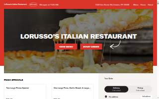 LoRusso’s Italian Restaurant website