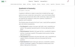 Quadrant Advisory CPA website