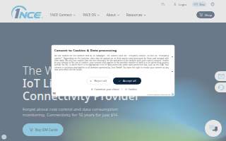 1NCE DRIVEN website