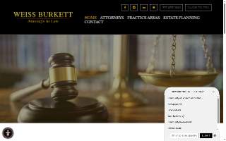 Weiss Burkett website