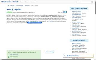 Dr. Paul J. Tayoun, DO website