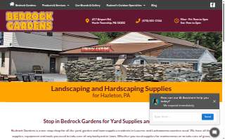 Bedrock Gardens website