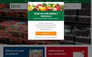 Daves Lawn&Landscaping website