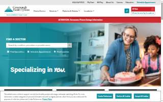 Conemaugh Memorial Medical Center - Main Campus website