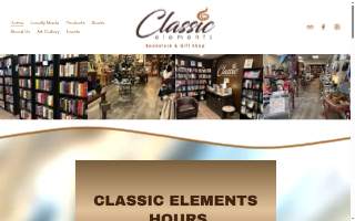 Classic Elements website