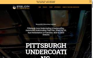 Steel City Undercoating, Frame Repair & Welding website