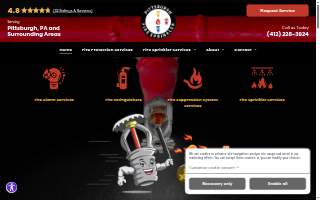 Pittsburgh Fire Sprinkler website