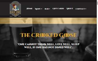 The Crooked Goose website