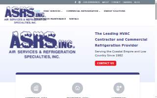 Refrigeration & Electric Supply of Pine Bluff website