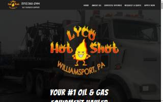 Lyco Hot Shot website