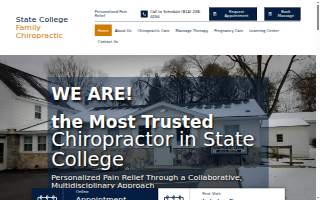 State College Family Chiropractic Center website