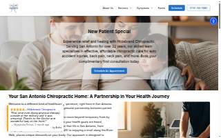 Hildebrand Chiropractic website