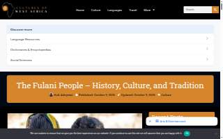 Fulani Beauty Hair Braiding website