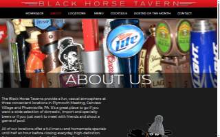 Black Horse Tavern website
