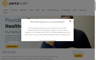 PentaHealth Family Practice West Chester website