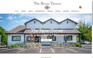 The Stone Tavern website
