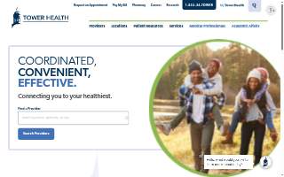 Tower Health Urgent Care - North Coventry website