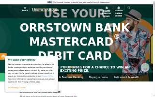 Orrstown Financial Advisors website