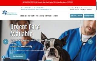 Chambersburg Animal Hospital website