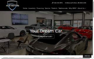 RMS Motors website