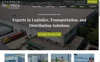 Franklin Logistics of Chambersburg website