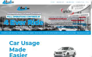 Affordable Auto Sales of Chambersburg website