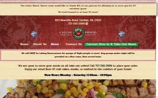 Rustic Tavern website