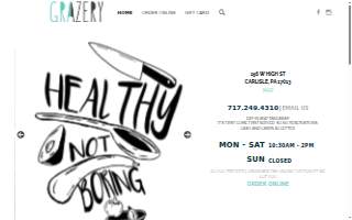 Grazery website