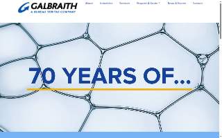 Galbraith Commercial & Industrial Construction website