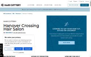 Hair Cuttery of Hanover website