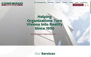 Conewago Contractors Inc website