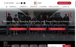 Robbins Electrical Inc website